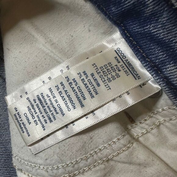 Good American Good Curve jeans 16 distressed - Picture 4 of 11